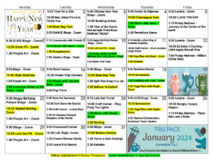 monthly programming